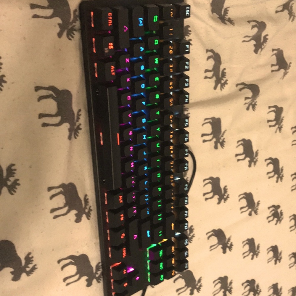 Mechanical rgb gaming keyboard